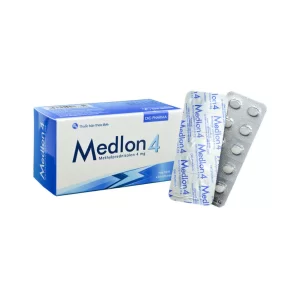 Medlon 4mg (10 vỉ x 10 viên/hộp)